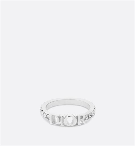 rose ring dior|Dior word ring.